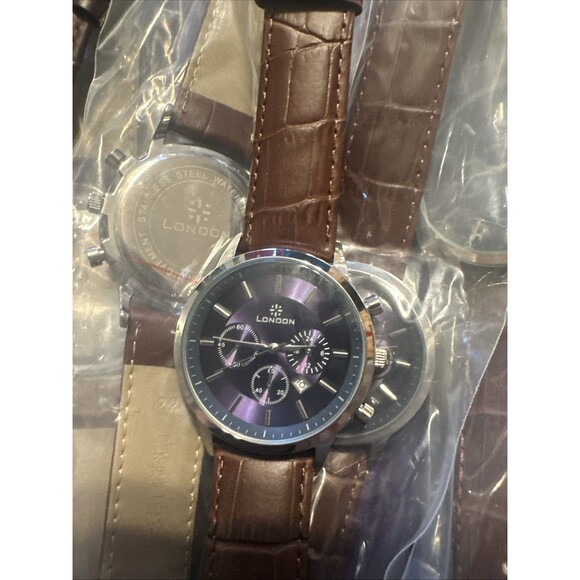 Lot Of 17 Various Unused London brand Mens Watches Free Shipping Make Offer - Picture 3 of 13